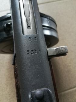СХП,Охолощенный пистолет-пулемет Шпагина (ППШ-СО, ТОЗ, 5,45ИМ) 