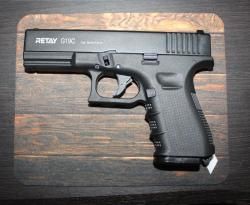 СИГНАЛЬНЫЙ ПИСТОЛЕТ Glock 19 (RETAY G19C)