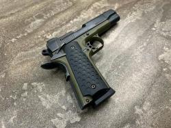 Сигнальный пистолет K1911 KURS Хаки под патрон 10ТК (Кольт Курс, Colt 1911, б/у)