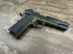 Сигнальный пистолет K1911 KURS Хаки под патрон 10ТК (Кольт Курс, Colt 1911, б/у)