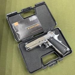 Сигнальный пистолет K1911 KURS хром compact