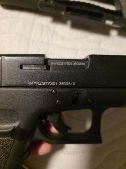 Сигнальный пистолет Kurs G17-S (Glock 17)