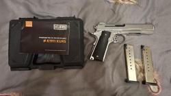 Сигнальный пистолет kurs k1911(colt) хром