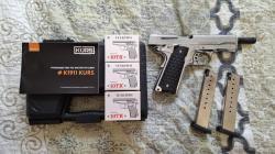 Сигнальный пистолет kurs k1911(colt) хром