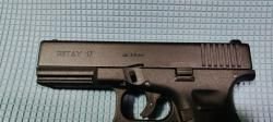Сигнальный пистолет Retay G17 Glock, кал. 5,5 мм под 10ТК, черный