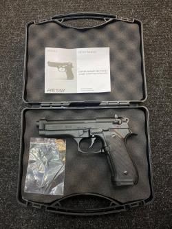 Сигнальный пистолет Retay MOD92 (Beretta) кал. 5,5 мм под 10ТК, черный