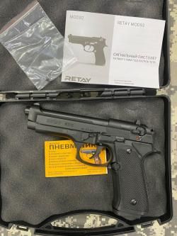 Сигнальный пистолет Retay MOD92 (Beretta) кал. 5,5 мм под 10ТК