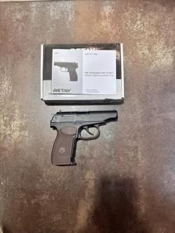 Сигнальный пистолет Retay PM Makarov под патрон светозвукового действия 10тк