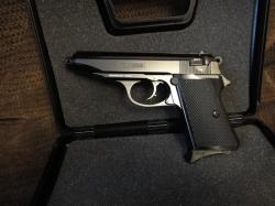 Сигнальный пистолет Walther PPK-S Kurs 5,5 мм под патрон 10ТК.