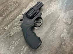 Сигнальный револьвер Zoraki Lom-S (чёрный, Hilti, металл, 5.6 мм)