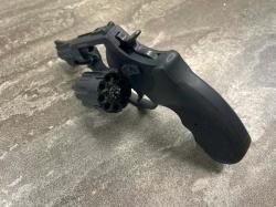 Сигнальный револьвер Zoraki Lom-S (чёрный, Hilti, металл, 5.6 мм)