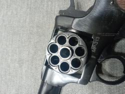 Сигнальный револьвер Наган МР-313 1916 г.в "царский" под капсюль 5.6