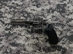 Сигнальный револьвер Taurus-S KURS (Smith & Wesson 4,5”) 5,5 мм под 10ТК, хром