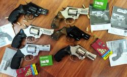 Охолощенные револьверы BARICAT, EKOL, ZORAKI  2", 2,5", 3", калибр  9мм (9РАК) MAGNUM Smith&Wesson