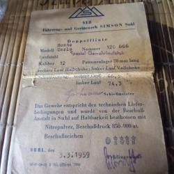 SIMSON Monte Carlo 12 Калибр