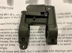 Складная мушка газблок A2 от A.R.M.S.