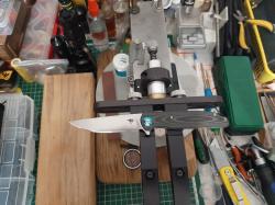 Складной нож Bestech Knives ASCOT, D2, Черно-серый карбон