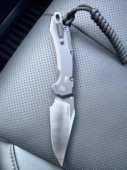 Складной нож Kershaw Launch 19 black Cerakote/satin сталь CPM-154, рукоять Aluminum/G10