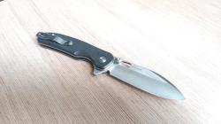 Складной нож Kizer HIC-CUP 154CM, Black Richlite