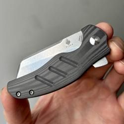 Складной нож Kizer s35vn карбон титан - новый