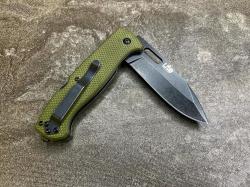 Складной нож Kizlyar Supreme Ute 440C BlackWash Green (Кизляр Суприм Ют 440С зелёный)