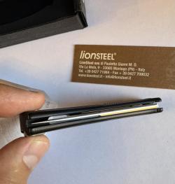 Складной нож, Lion Steel Thrill, чёрный