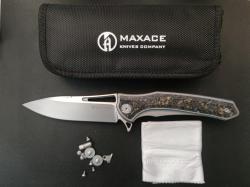 Складной нож maxace amber 3 luminos carbon