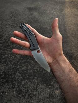  Складной нож Spyderco SpydieChef титан