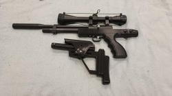 Складной приклад для Black strike B030,B024, B019.