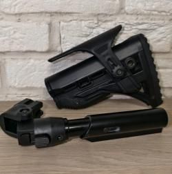 Складной приклад FAB Defense UAS-AK P для АК47/Сайга  с буфером отдачи