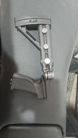 Складной регулируемый приклад ТИГР