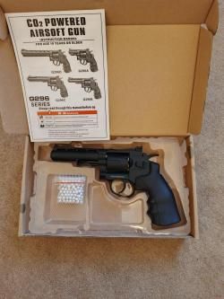 Smith&Wesson, 4 inch, 6 mm, CO 2