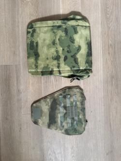 Снаряга: броник, шлем, тактический пояс, нажопник, напашник.