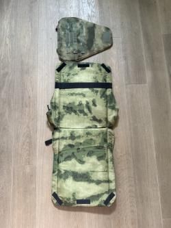 Снаряга: броник, шлем, тактический пояс, нажопник, напашник.