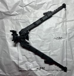 Сошки Accu-Tac SR-5QD G2 (OEM) на Picatinny (15...22 см)