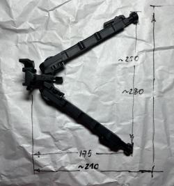 Сошки Accu-Tac SR-5QD G2 (OEM) на Picatinny (15...22 см)