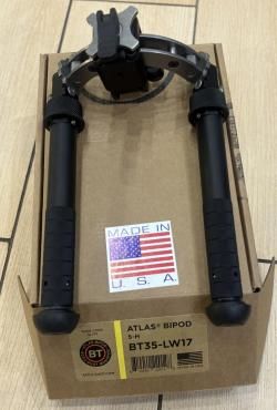 Сошки ATLAS BIPOD 5-H BT35-LW17