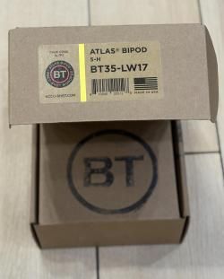 Сошки ATLAS BIPOD 5-H BT35-LW17