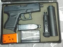 Сpайкбольная верcия пистолета Glock 26