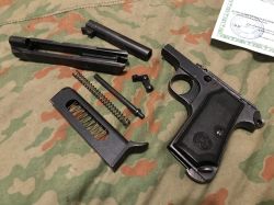 Списанная охолощенная Beretta M1934