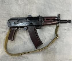 Списанное охолощенное оружие АКС74У 1983 г. 5,45 мм