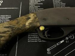 Remington 870 кнопки