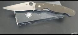 Spyderco military BG 42