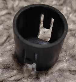 Стакан передний пластиковый с фиксаторами под пружину для МР-153, МР-155