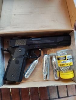 Stalker s1911g пневматический пистолет