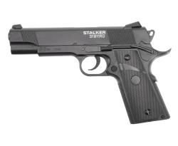 Stalker S1911RD к.4,5мм метал аналог Colt 1911(ST-12061RD)