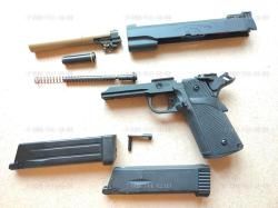 Стальной GBB пистолет Colt 1911/STI Infinity 2011/ Hi Capa, блоубек, стальной затвор