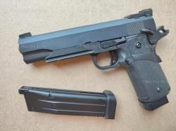 Стальной GBB пистолет Colt 1911/STI Infinity 2011/ Hi Capa, блоубек, стальной затвор