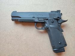 Стальной GBB пистолет Colt 1911/STI Infinity 2011/ Hi Capa, блоубек, стальной затвор