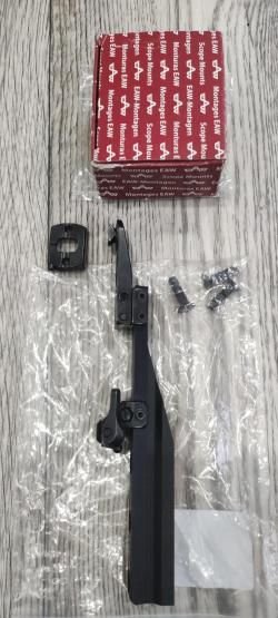 Стандартная призма на Дедал450 с быстросьемным кронштейном Appel для карабина CZ550